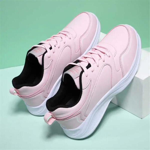 Baskets orthopédiques pour femme roses et classes – Image 4