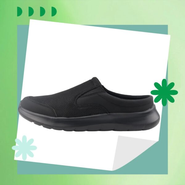 Chausson orthopédique homme noir et respirant – Image 3
