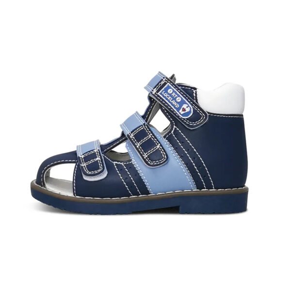 Chaussure bébé orthopédique avec lanières à scratch – Image 2