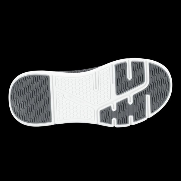 Chaussure orthopédique scratch grise et respirante – Image 2