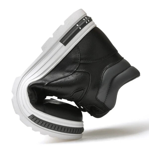 Chaussures orthopédiques montantes souples et surélevées – Image 3