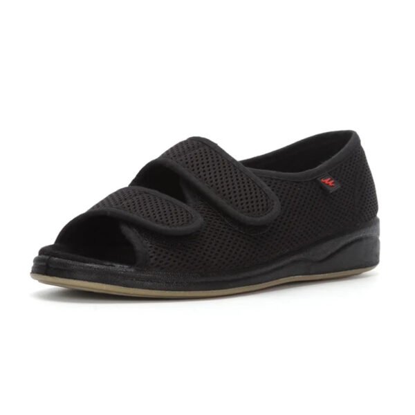 Chaussures personnes âgées orthopédiques pour pieds gonflés – Image 2