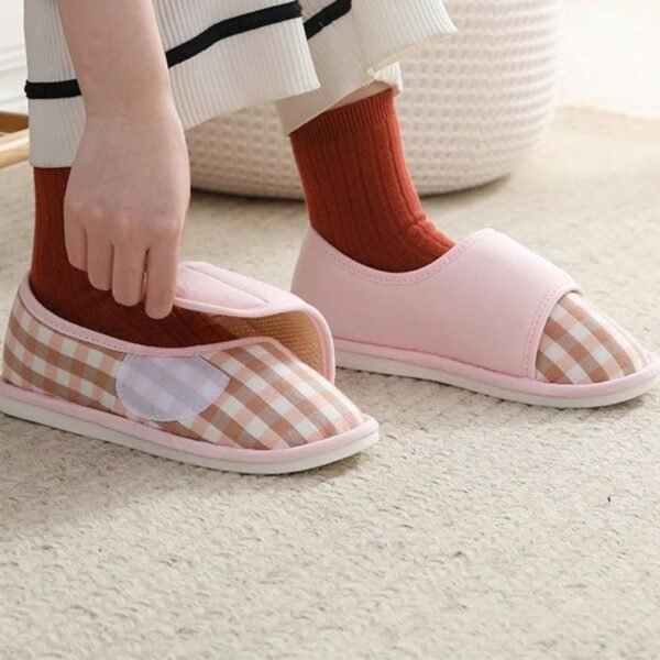 Chaussures personnes âgées style pantoufle orthopédique – Image 2
