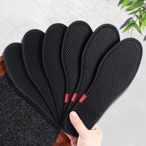 Lot de 2 semelles en carbone absorbantes – Image 2