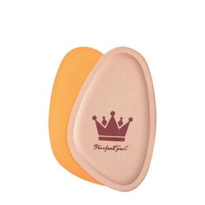 Lot de 2 semelles de décharge avant pied anti choc sur fond blanc