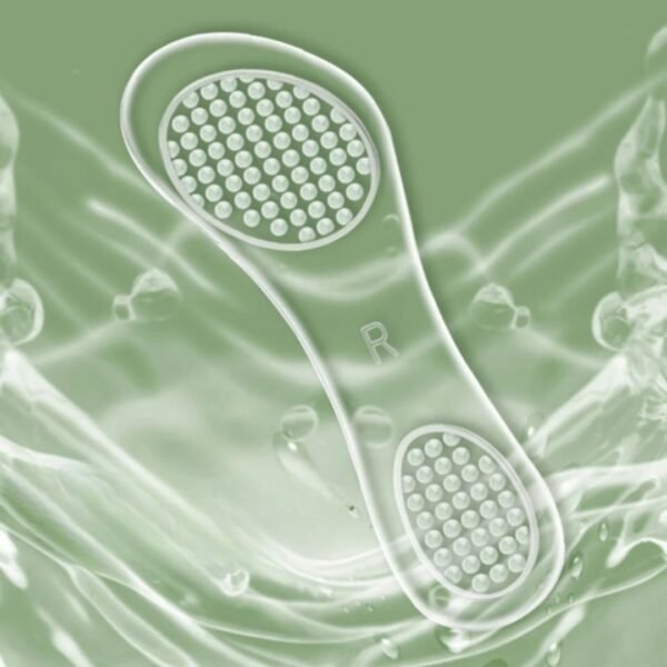 Lot de 2 semelles orthopédiques en silicone antidérapantes – Image 2