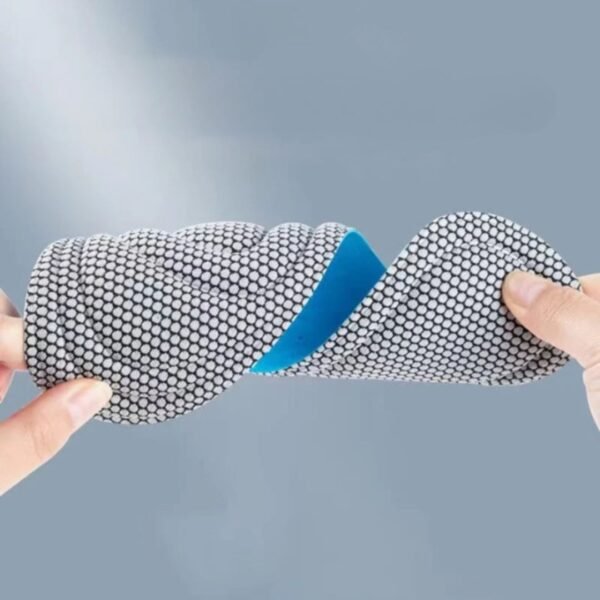 Lot de 2 semelles orthopédiques pour le sport à mémoire de forme – Image 3