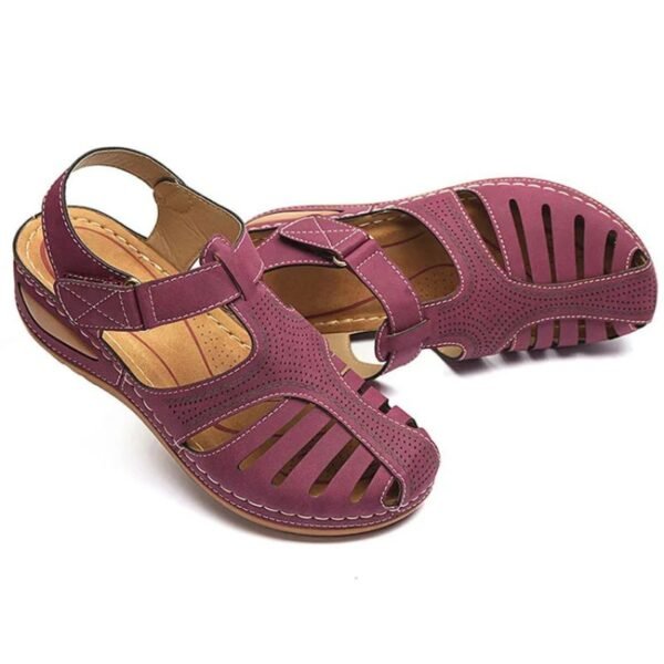 Sandales femme orthopédiques à lanière ajustable – Image 2