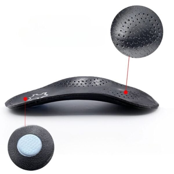 Semelles pour le genou orthopédiques en cuir perforé – Image 3
