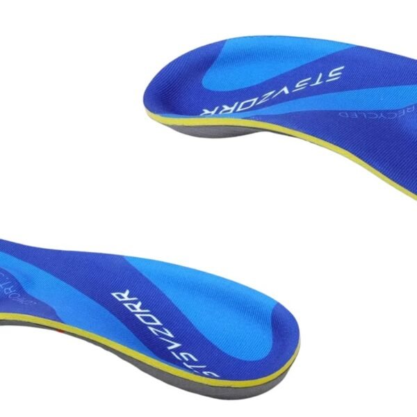 Semelles homme orthopédiques bleues et sportives – Image 2