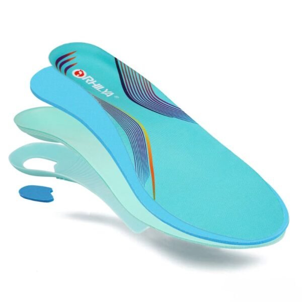 Semelles orthopédiques pour pieds plats à mémoire de forme – Image 2