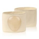 Semelles orthopédiques pour pieds plats style bande élastique sur fond blanc