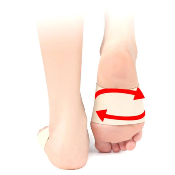 Semelles orthopédiques pour pieds plats style bande élastique – Image 4