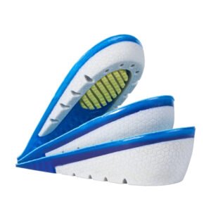 Talonnette orthopédique en gel douce et confortable sur fond blanc