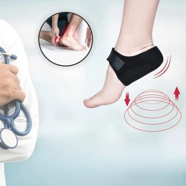 Talonnette orthopédique en gel avec scratch – Image 2